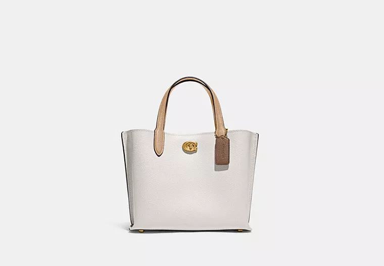 Willow Tote 24 In Colorblock | Coach (US)