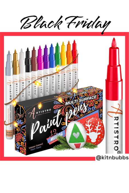Amazon paint markers! On sale now! #blackfriday

#LTKsalealert #LTKCyberweek #LTKGiftGuide