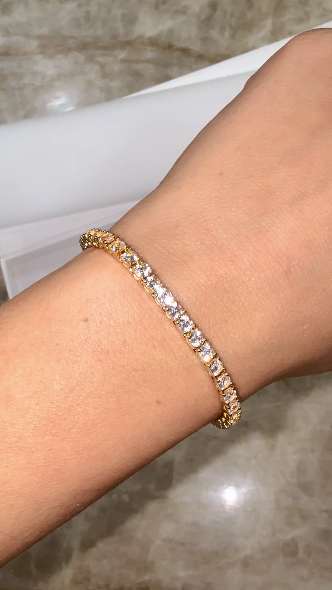 My everyday kind of luxury ✨
This tennis bracelet from Mejuri is one of those pieces that instantly elevates everything — coffee runs, errands, dressed up nights, all of it.

Minimal, timeless, and designed to be worn daily (aka never taking it off).

Linked here 🤍 investment jewelry that actually fits real life! 

#LTKjewelry  

#LTKSaleAlert #LTKdayinmylife #LTKootd