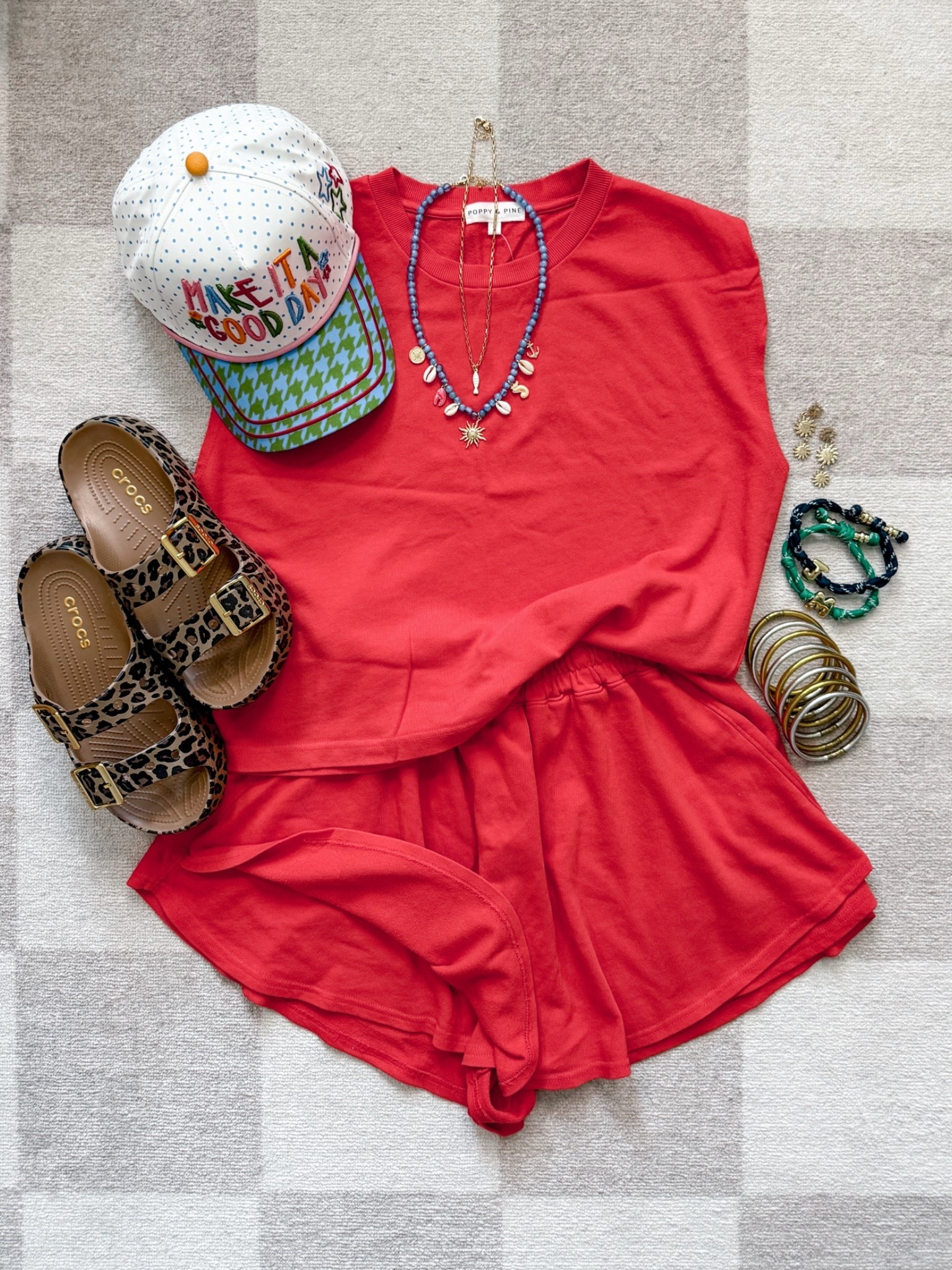 The cutest skort set from @poppypine poppypine and this hat too! 👏🏼😍
This set is a size medium and fits true to size.
#ad #sponsored

#LTKootd #LTKOver40
