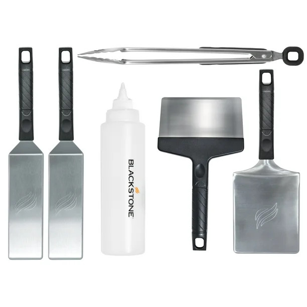 Blackstone Deluxe Stainless Steel 6-Piece Spatula Griddle Set | Walmart (US)