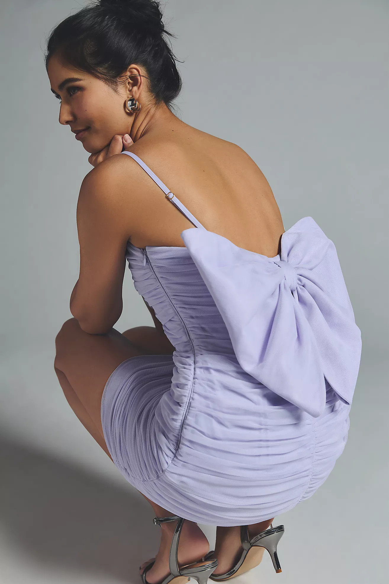 Hutch Ruched Tulle Dress | Anthropologie (US)