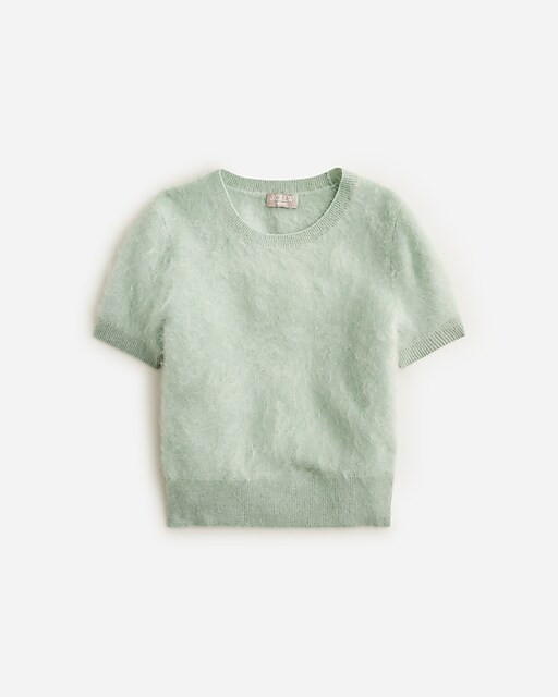 Brushed cashmere T-shirt | J. Crew US