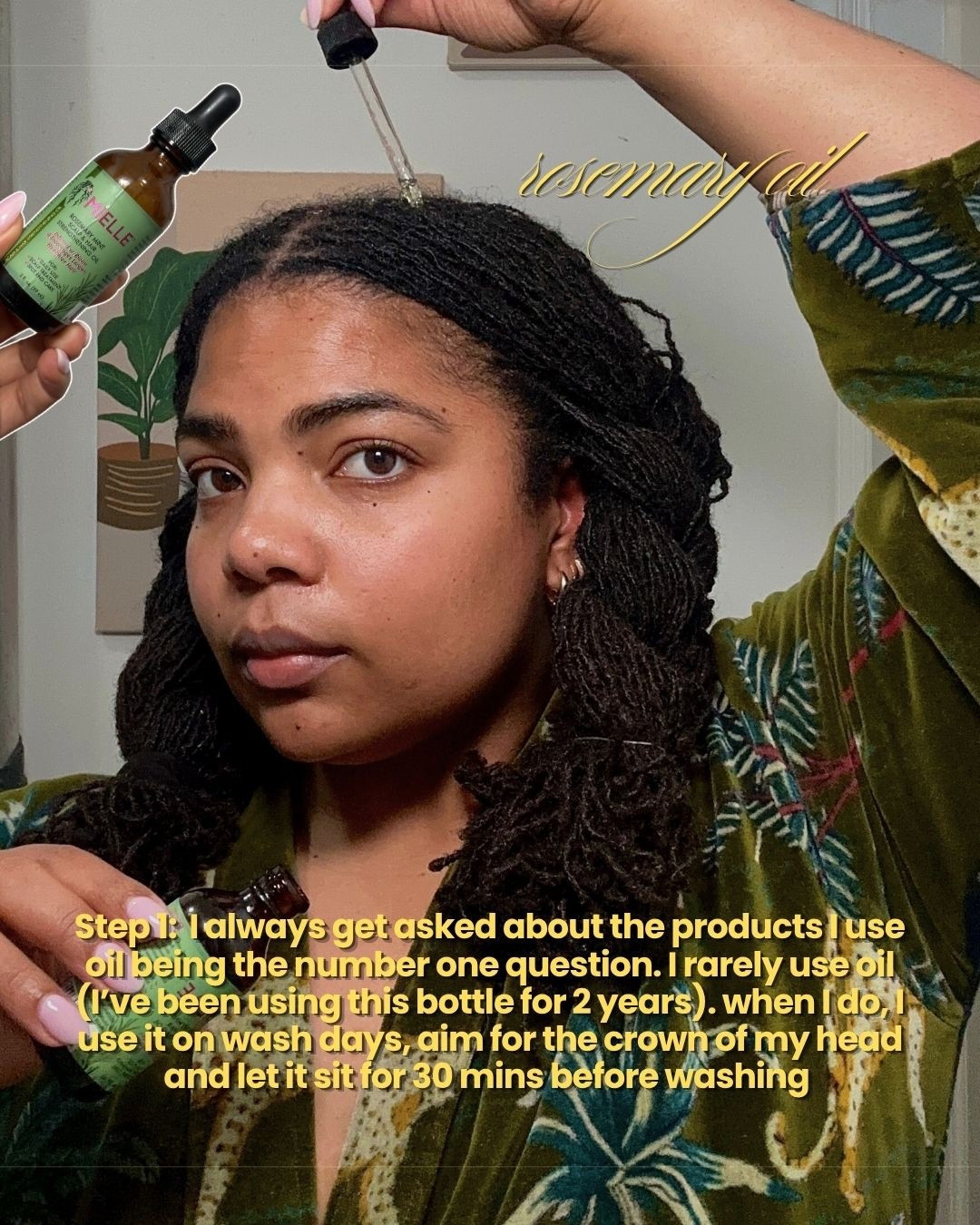 The only oil in my arsenal - a full dropper maybe once a month on the crown of my head for 30 minutes before I wash my hair 

#LTKBeauty #LTKselfcare #LTKmorningroutine