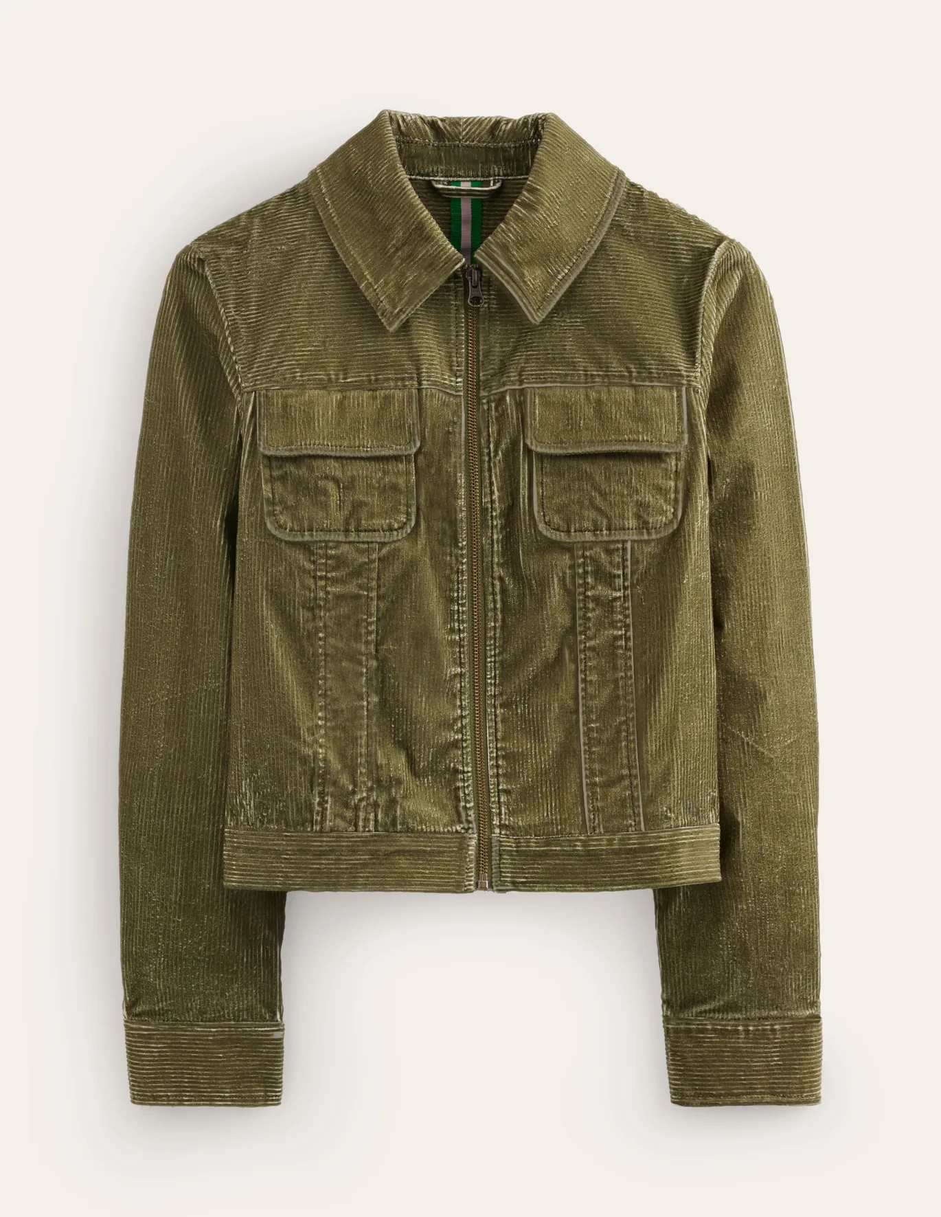 Cord Zip Through Jacket | Boden (US)