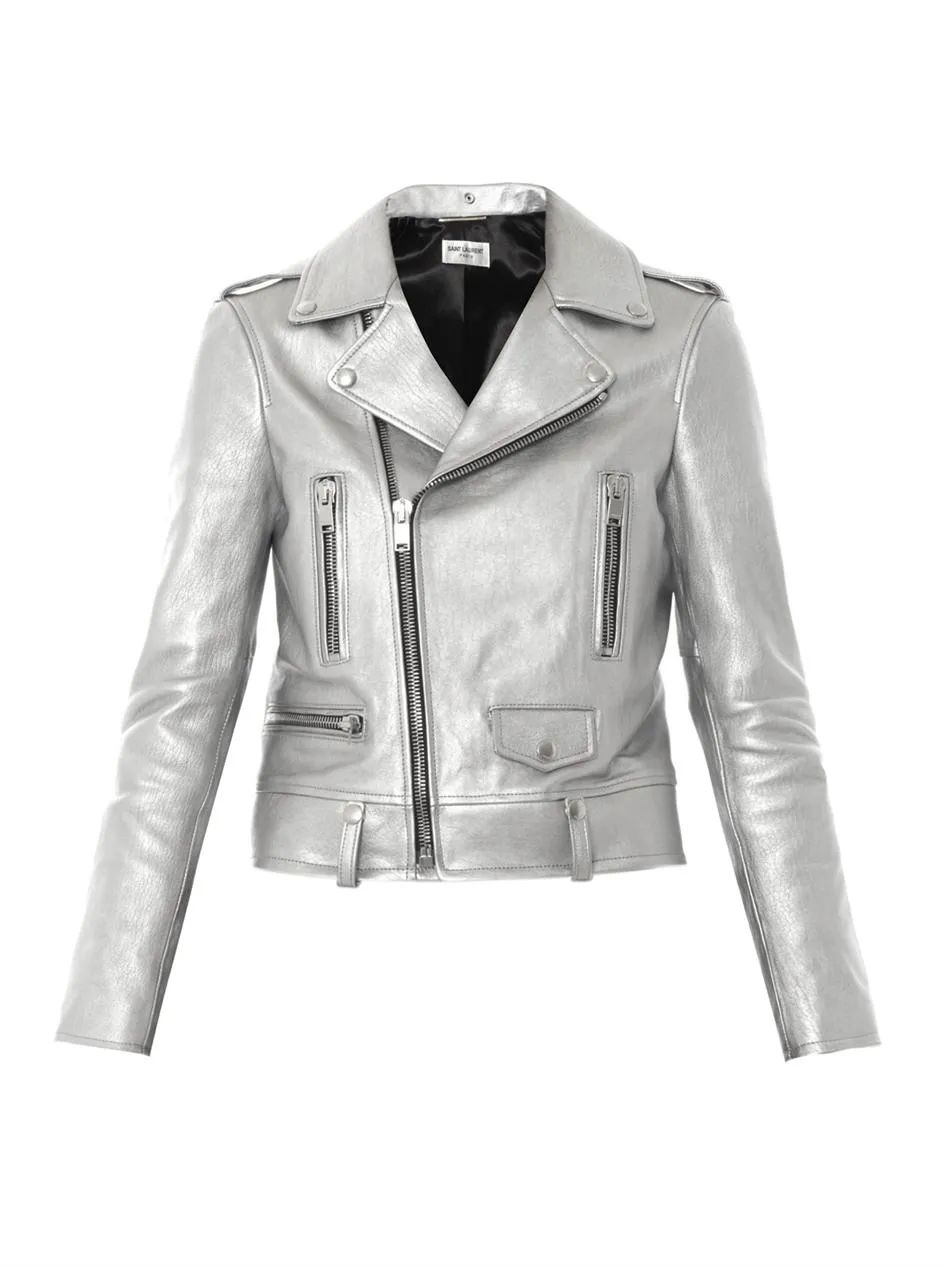 Leather biker jacket | Matches (UK)