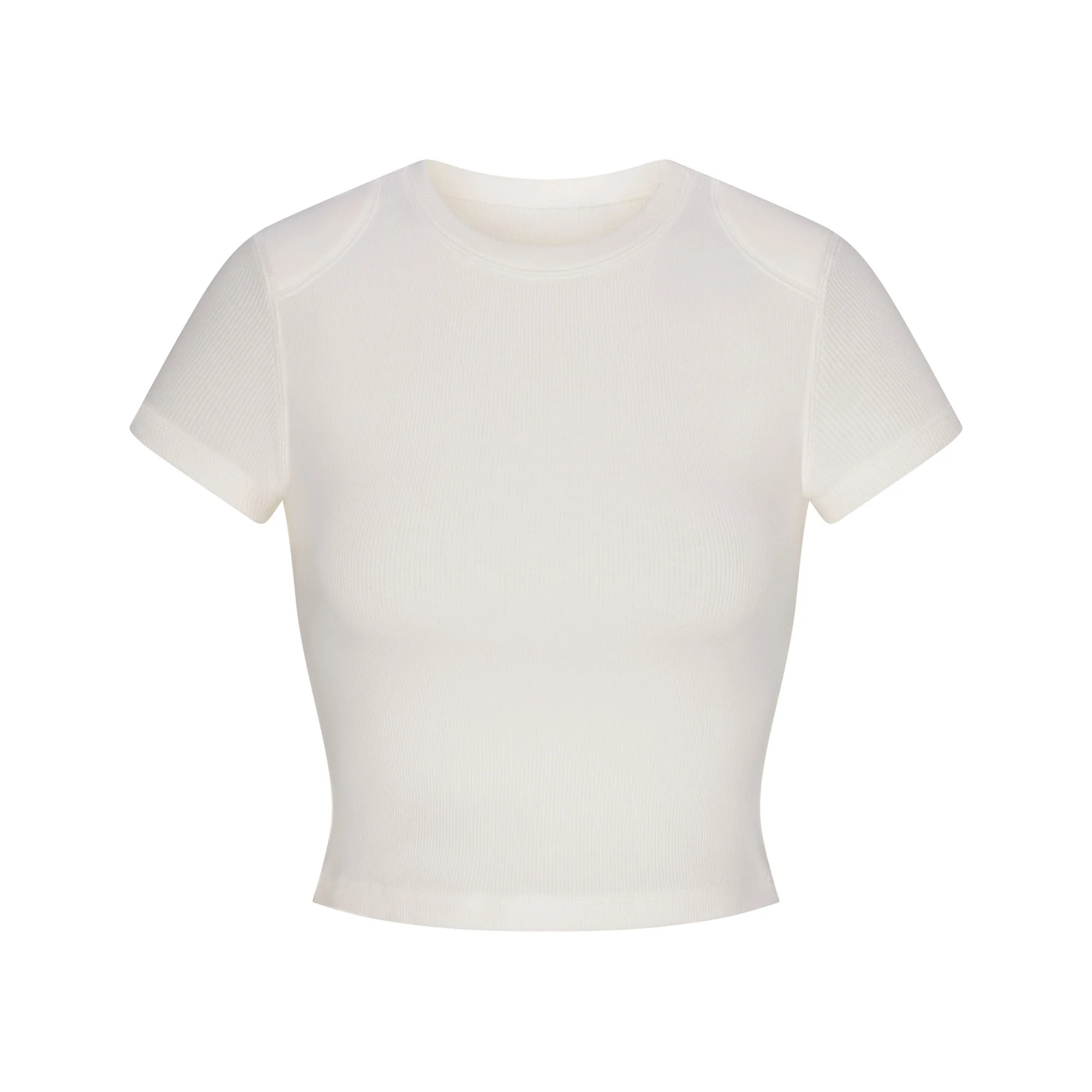 SHOULDER PAD CROPPED TOP | SKIMS (US)