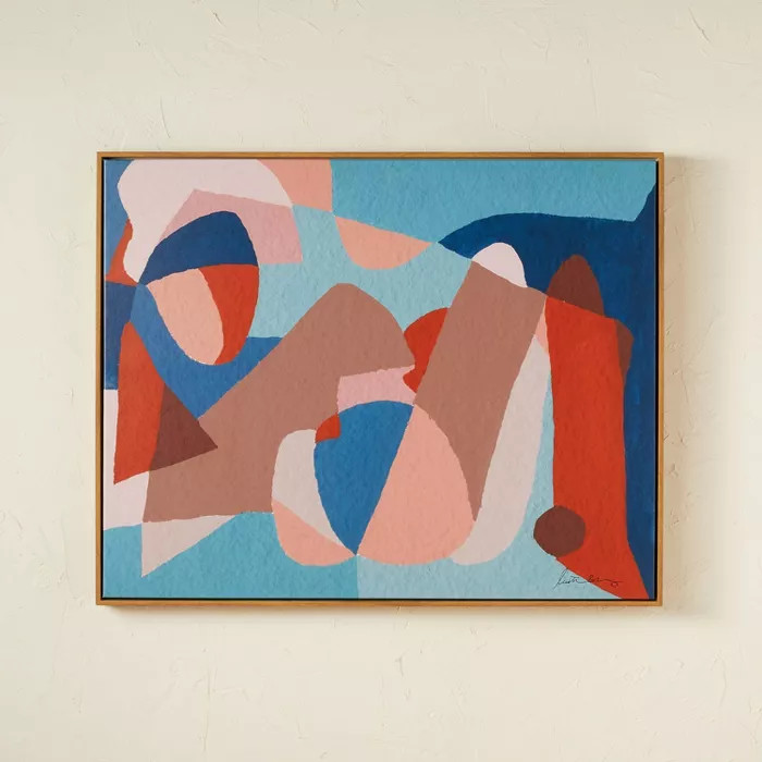 30" x 24" Shapes Framed Wall Art - Opalhouse™ designed with Jungalow™ | Target