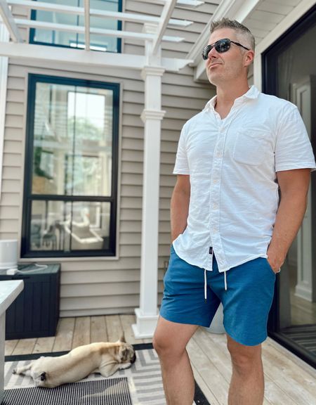 Paul’s OOTD! 
Use code: LILLIE20 on one of his fave brands! 
He lives in these add day shorts! Wears 7”. 
You can literally go from the pool to dinner! 


Button down shirt. Men’s clothes. Father’s Day gift. Gucci. Prada. Outdoor patio. Gifts for him. 

#LTKsalealert #LTKGiftGuide #LTKmens