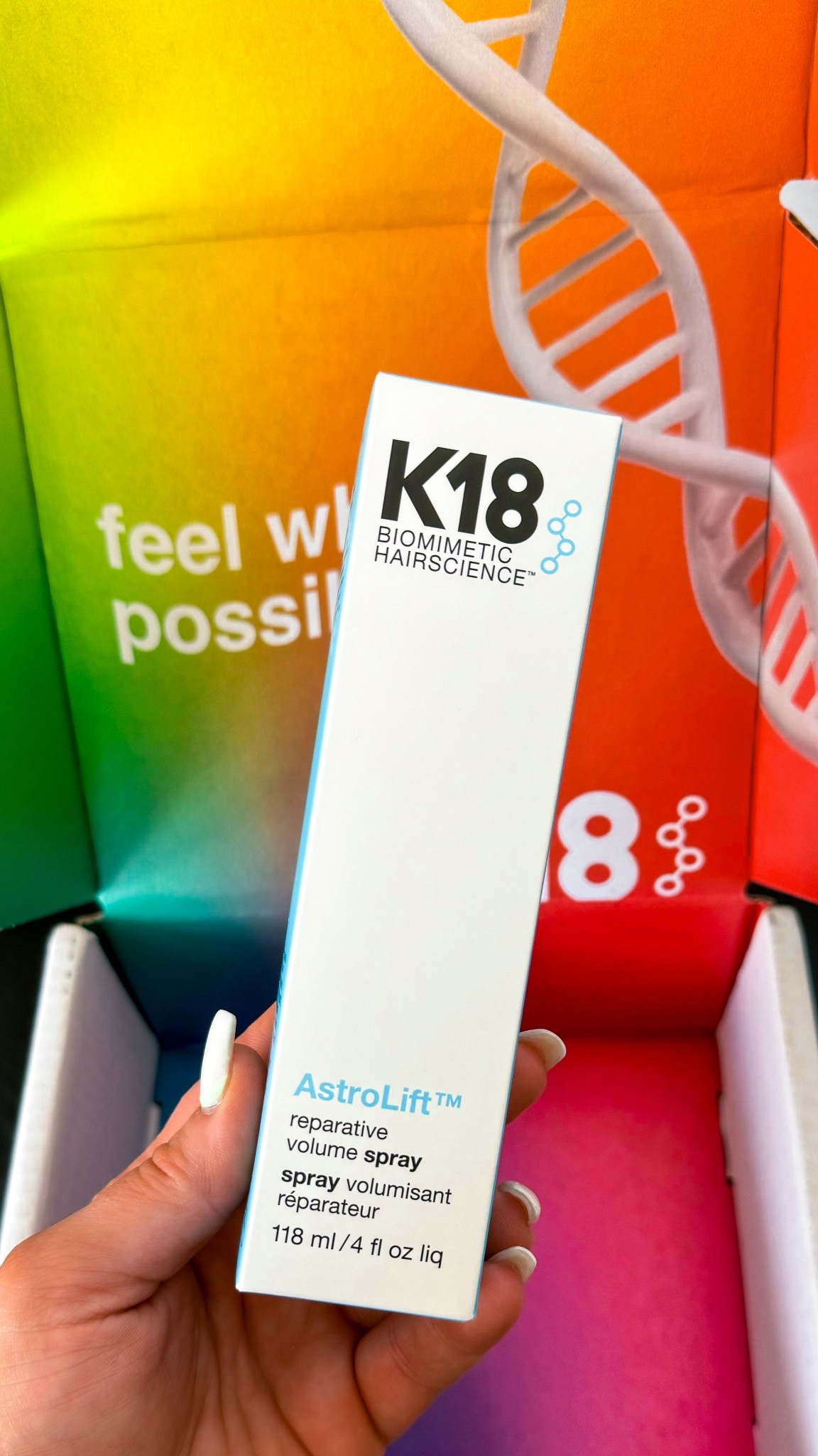 This lightweight formula won't leave hair sticky or crunchy like other volumizers. 

Try brushing or picking your hair after using AstroLift™ to see for yourself.


#k18results @k18hair

#LTKBeauty