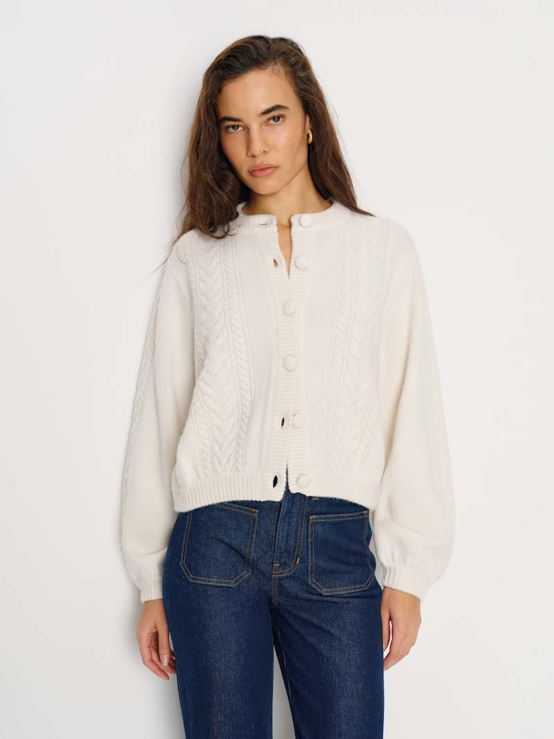 Cobel Regenerative Wool Cardigan | Reformation (Global)