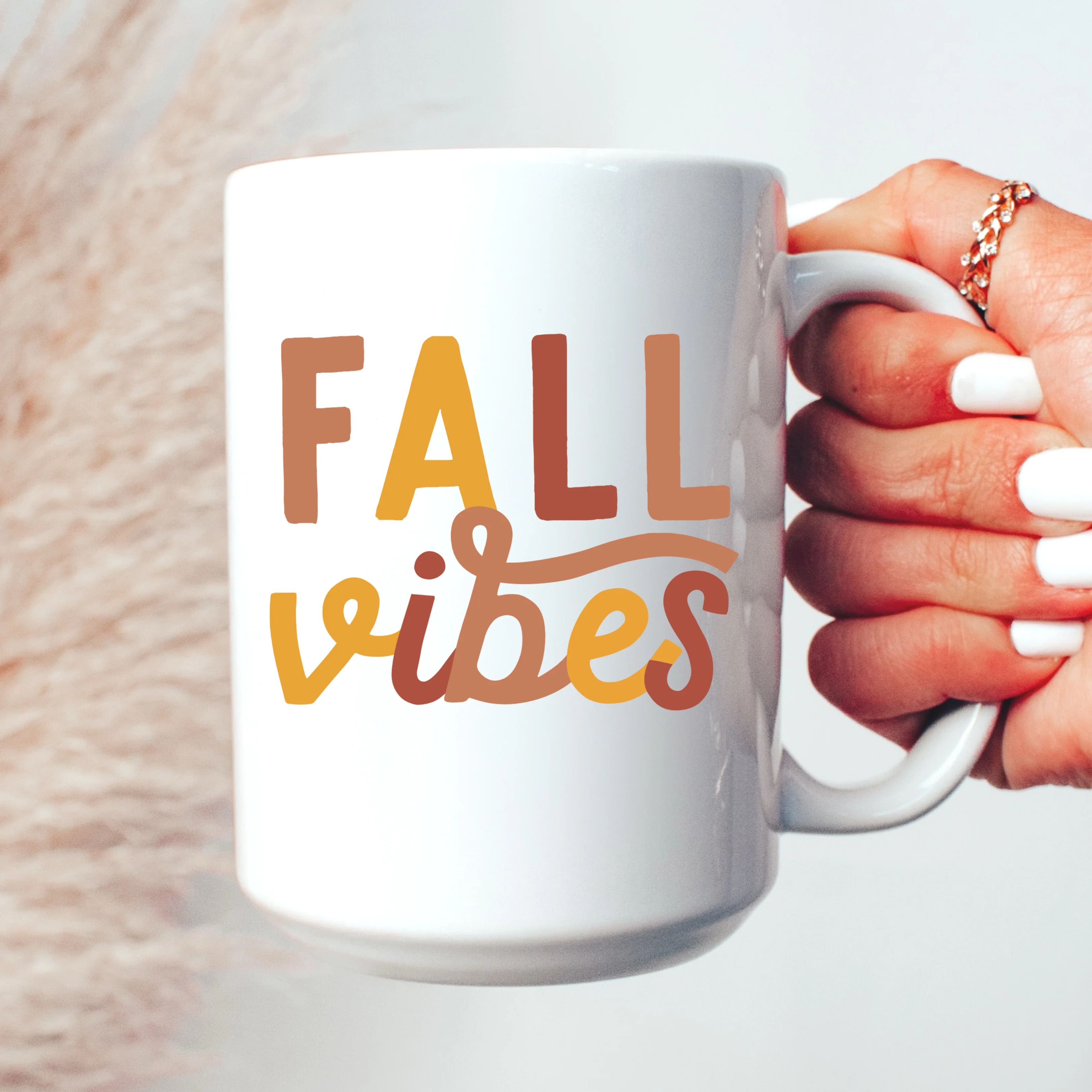 Fall Vibes Mug | Sweet Mint Handmade Goods
