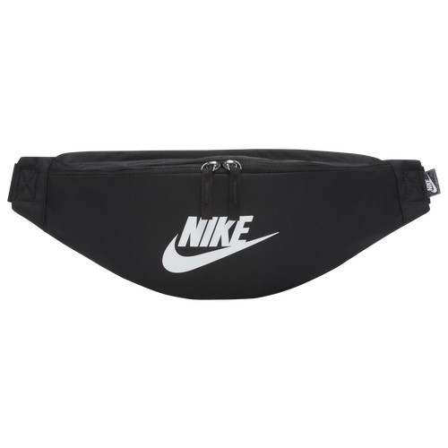Nike Nike Heritage Waistpack Black/Black/White Size One Size | Champs Sports