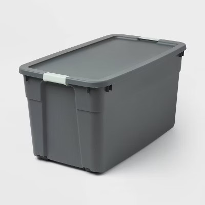 45gal Latching Storage Tote - Brightroom™: Portable Plastic Container with Lid, Universal Stora... | Target