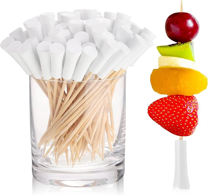 500 Pcs 4.7 Inch Golf Tee Picks for Appetizers Golf Toothpicks Decorative Golf End Sports Bamboo ... | Amazon (US)