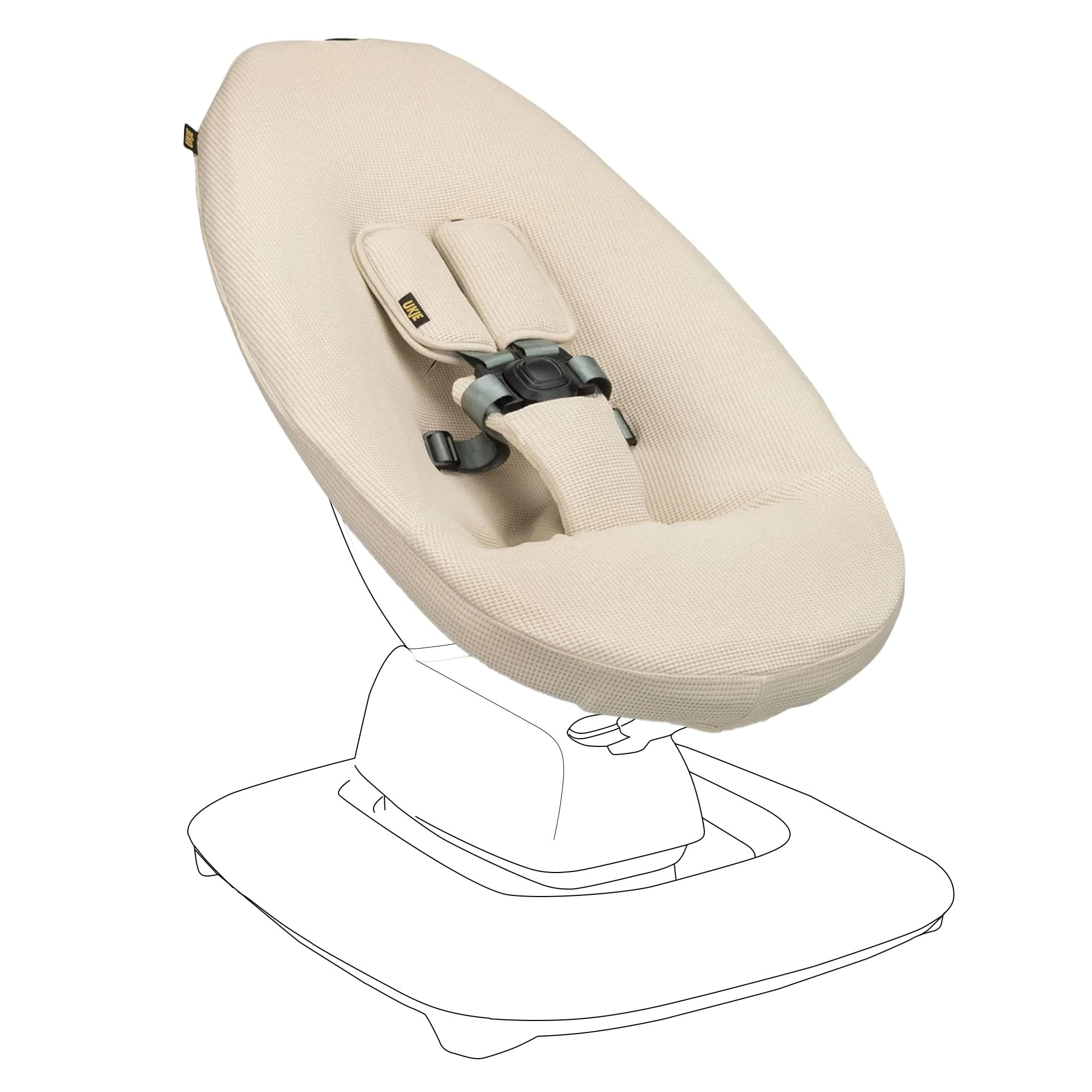 Ukje Protective Swing Cover Compatible with 4moms RockaRoo or MamaRoo 5, Multi-Motion Baby Swing,... | Amazon (US)