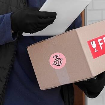 FINDAT Pink Round Thermal Labels 2 Inch Circle Stickers Vinyl Direct Waterproof Multi-Purpose Sel... | Amazon (CA)