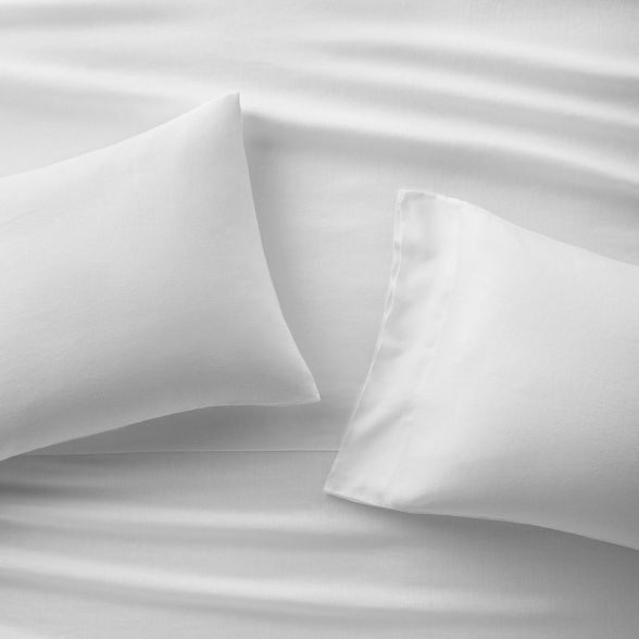 100% Washed Linen Solid Pillowcase Set - Casaluna™ | Target