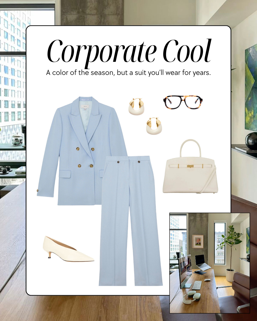 Blazers, trousers, button downs, tailored staples and accessories that pull everything together without overthinking it. The goal is always to feel polished, comfortable, and confident from morning meetings to late coffee runs. Save these for every "I have nothing to wear" morning!

#LTKgrwm #LTKootd #LTKOver40