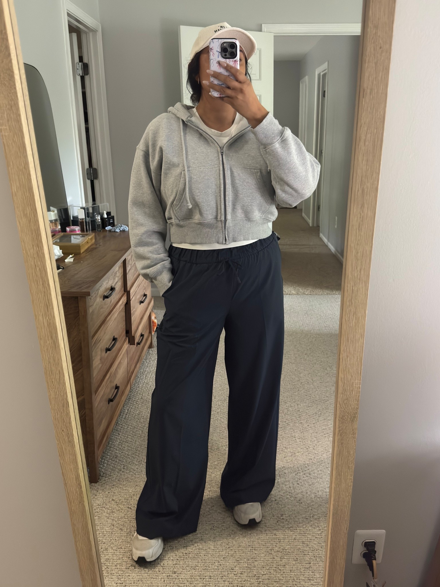 These wide leg athletic pants are IT! So comfy and helps me feel more put together than leggings.

#LTKStyleTip #LTKMidsize #LTKFindsUnder50