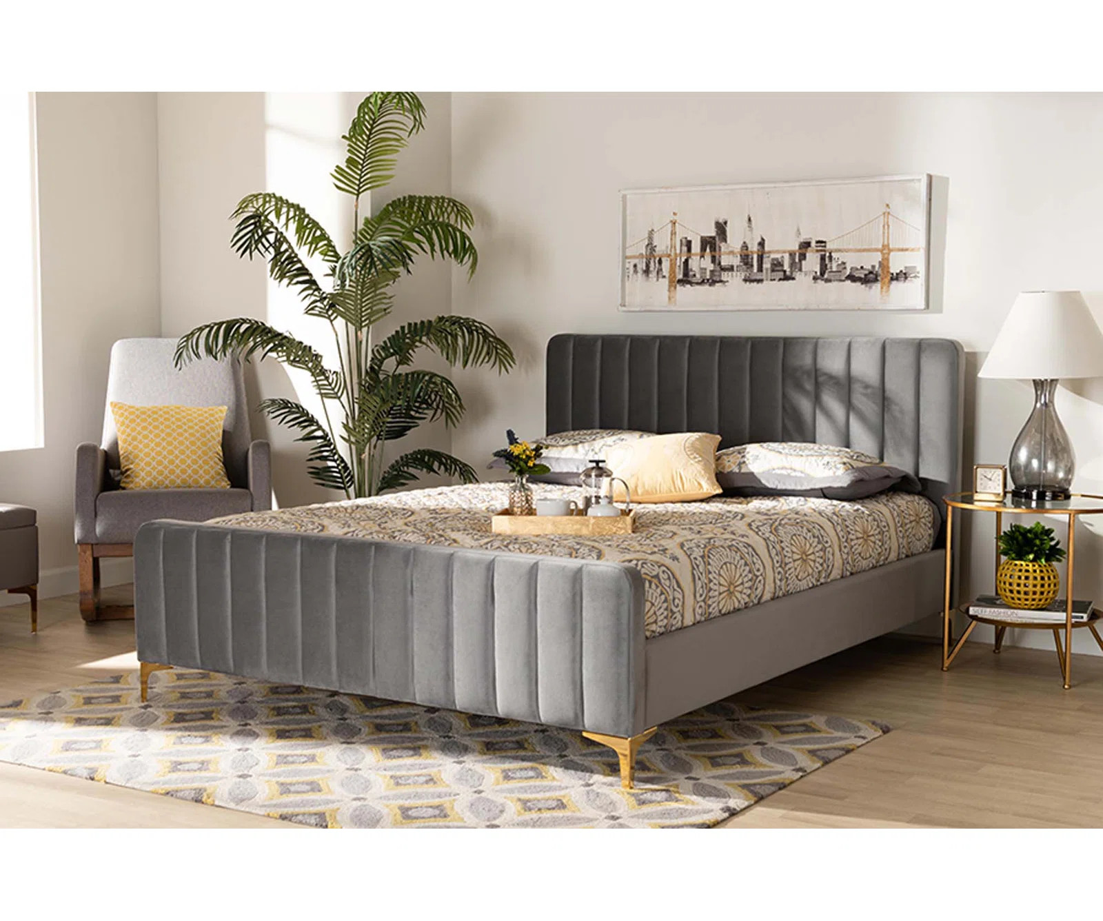Krecic Upholstered Platform Bed | Wayfair North America