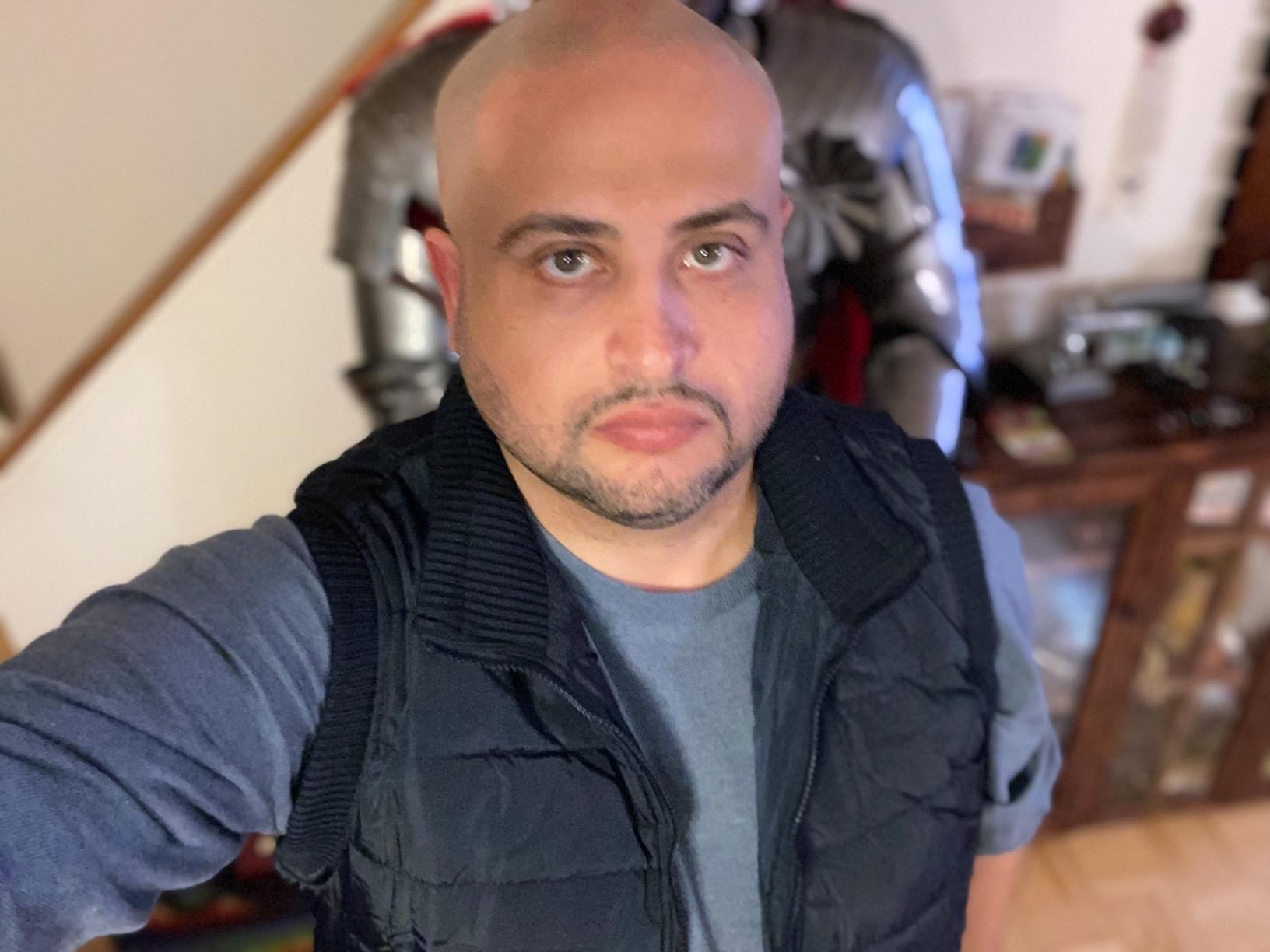 Vcansion Men's Outdoor Stand Collar Fleece Jacket Vest Casual Padded Vest Coats | Amazon (US)