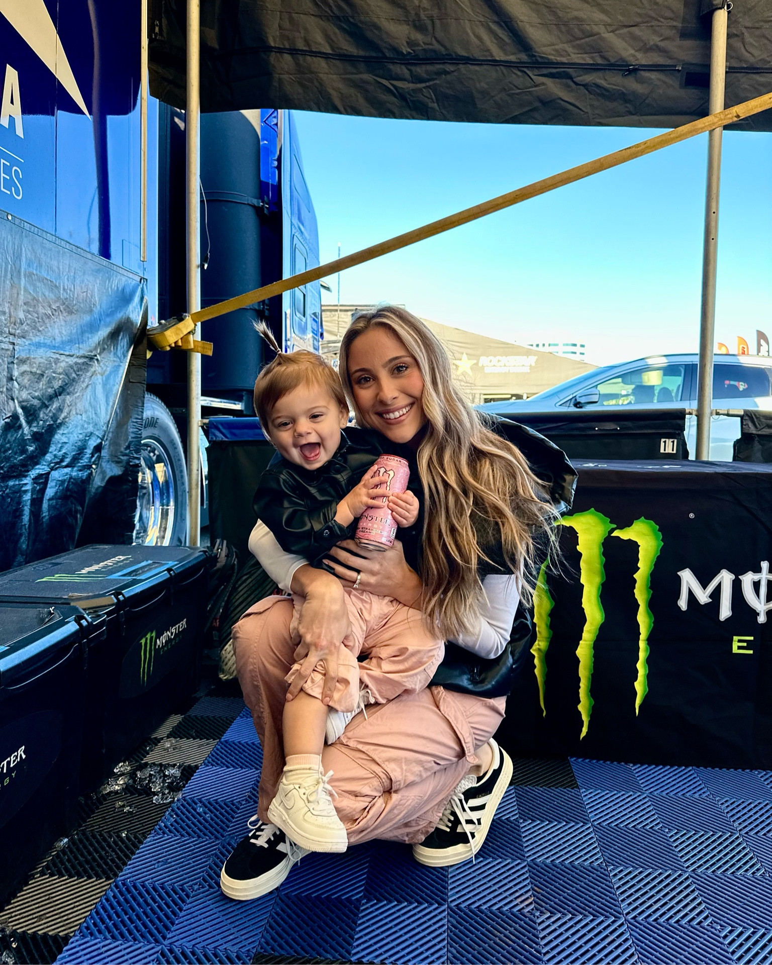 Race day fit 🖤 Blair’s jacket is Zara and idk where my puffer vest is from but I’ll tag some similar below!! Tagging similar pants too!

Zara kids | Zara toddler clothes | Zara leather jacket | black leather jacket for toddler | toddler leather jacket | kids Air Force 1 | white kids shoes | Nike kids shoes | adidas gazelle | adidas platform shoes | women’s cargo pants

#LTKkids #LTKbeauty #LTKstyletip