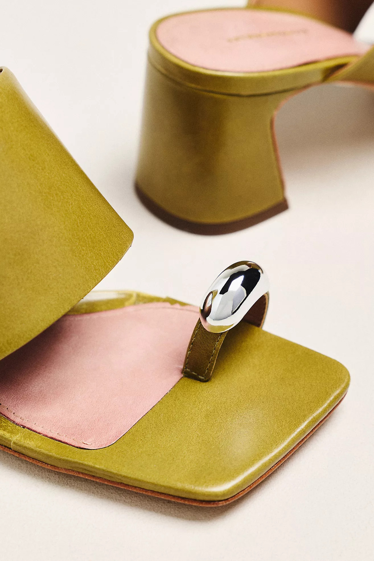 By Anthropologie Toe-Ring Block-Heel Mules | Anthropologie (US)