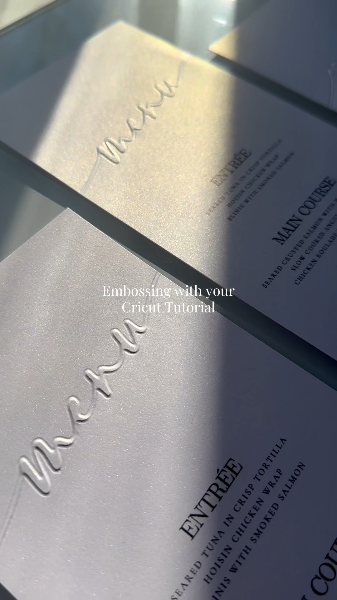 Embossing with Cricut ✨

#LTKWedding