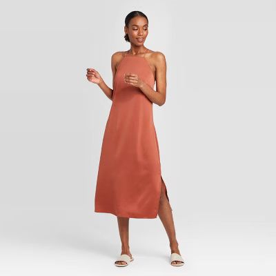 Women's Sleeveless Apron Slip Dress - Prologue™ | Target