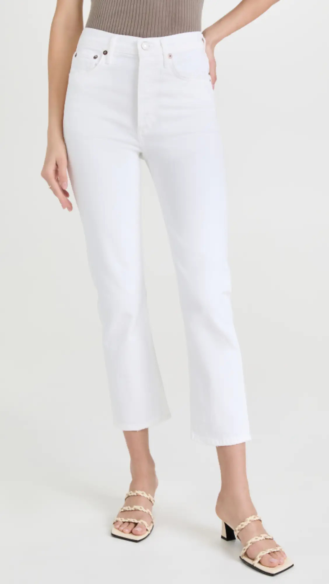Riley High Rise Crop Jeans | Shopbop