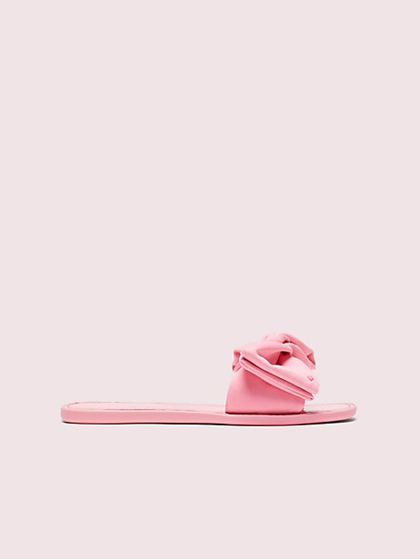 bikini bow slide sandals | Kate Spade (US)