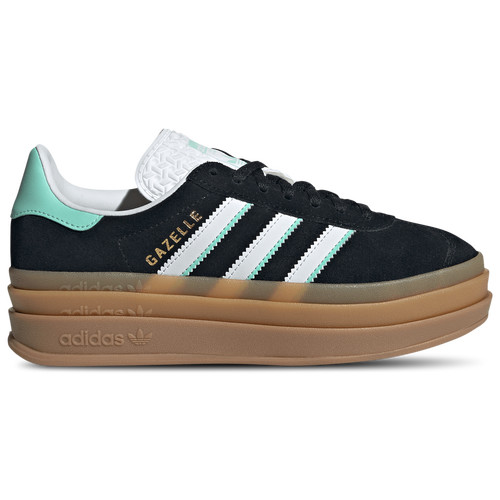 adidas Boys adidas Originals Gazelle Bold - Boys' Grade School Shoes Ftwr White/Gum/Core Black Size 07.0 | Foot Locker (US)
