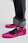 Mystic Mary Jane Velvet Flats | Free People (Global - UK&FR Excluded)
