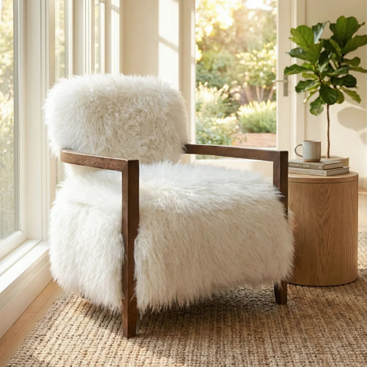 Soft girl fall but for your living room 🤍 These chairs are cozy, minimal, and SO aesthetic
#softminimal #fallaesthetic #wayfairhomefinds #ltkhomeinspo #accentchairtrend #cozydecor #neutraltones 

 #LTKSeasonal #LTKHome #LTKSaleAlert