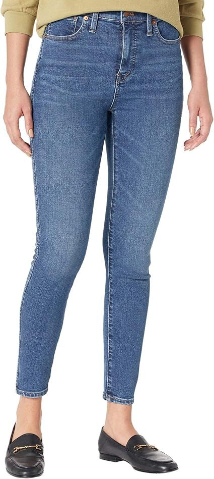 Madewell womens 10'' High-rise Skinny Jeans in Wendover Wash: Tencel™ Denim Edition | Amazon (US)