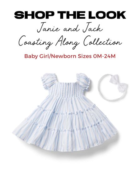 ✨Shop The Look: Janie and Jack Coasting Along Collection for Newborns✨

Stripes, smocking and all the details we love for this pure cotton dress. With little puff sleeves and a tiered ruffle skirt with a hint of lace at the hem, just because.

Sizes Available 0-24M

Spring outfit 
Summer outfit 
Vacation outfit 
Resort outfit 
Resort wear
Getaway outfit
Memorial Day
Labor Day weekend 
Beach vacation 
Beach getaway
Kids birthday gift guide
Girl birthday gift ideas
Boy birthday gift ideas
Children Christmas gift guide 
Family photo session outfit ideas
Nursery
Baby shower gift
Baby registry
Sale alert
Girl shoes
Baby shoes
Girl dresses
Headbands 
Floral dresses
Girl outfit ideas 
Baby outfit ideas
Newborn gift
New item alert
Janie and Jack outfits
Girl Swimsuit 
Bathing suit 
Swimwear 
Girl bikini
Coverup
Beach towel
Pool essentials 
Vacation essentials 
Spring break
White dress
Girls weekend 
Girls getaway
Easter outfit for girls
Easter fashion
Spring fashion 
Dresses
Girl dress
Sunglasses 
Sandals
Pink cardigan 
Cherry blossom photo session 
Mother’s Day 
Amazon
Playing kitchen
Pretend kitchen
Pottery Barn Kids
Princess table ware gift set
Cuddle and kind doll
Boys clothing 
Boys outfits 
Boys getaway 
Boys vacation
Bromance
Pullover 
Tennis outfit
Navy outfit 
Boy shoes
Boy shorts
Boy cap
Baby Girl
Baby Boy

#LTKGifts #liketkit 
#LTKBeMine #Easter #LTKMothersDay #summer
#liketkit #LTKGiftGuide #LTKSeasonal #LTKbaby #LTKkids #LTKfamily #LTKstyletip #LTKhome #LTKunder50 #LTKunder100 #LTKswim #LTKshoecrush #LTKtravel #LTKsalealert

#LTKbump #LTKSeasonal #LTKstyletip