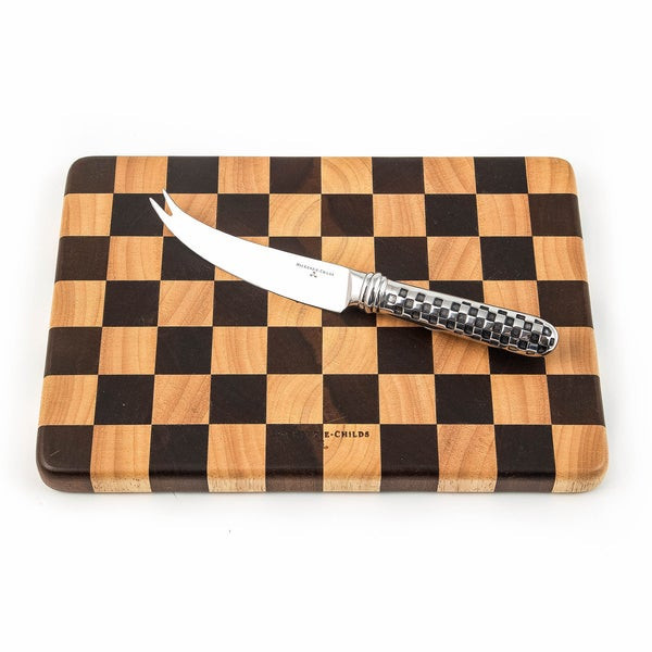 MacKenzie-Childs Check Cheese Board Set | MacKenzie-Childs