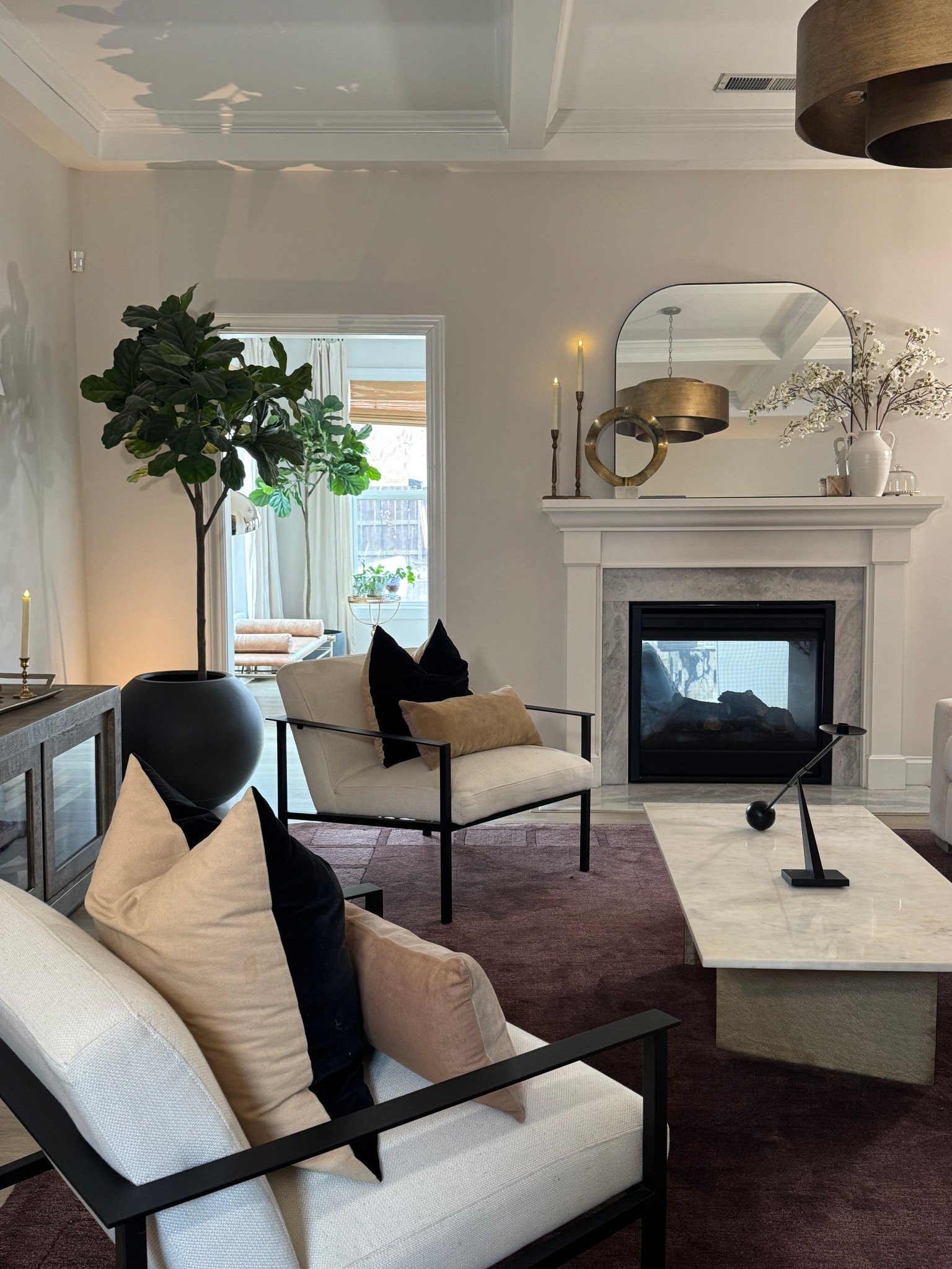 Living room views! 

Home decor, accent chairs, rug, throw pillow 

#LTKSeasonal #LTKHome #LTKSpringSale