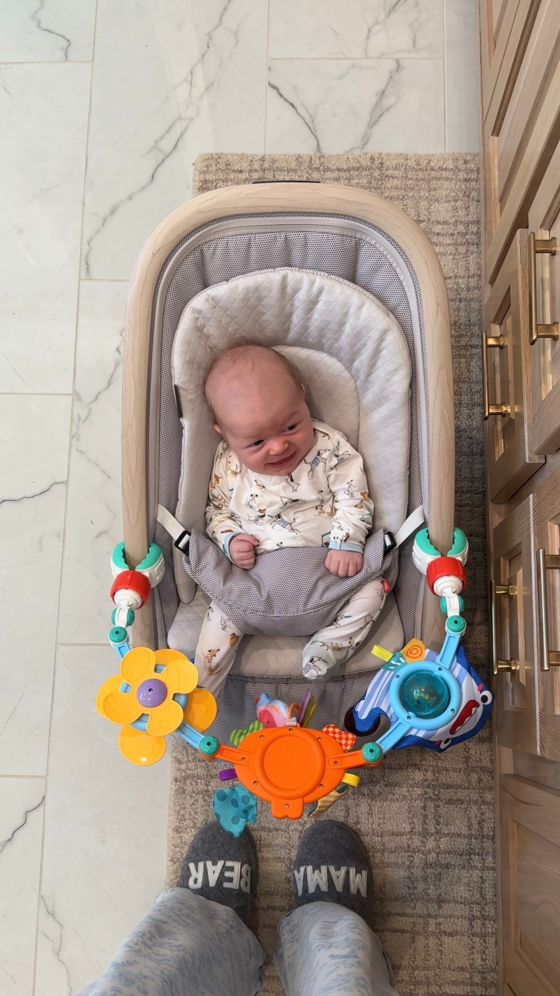 The cutest baby bouncer + toy clip on that also works on strollers! All from Amazon!

#LTKmomlife