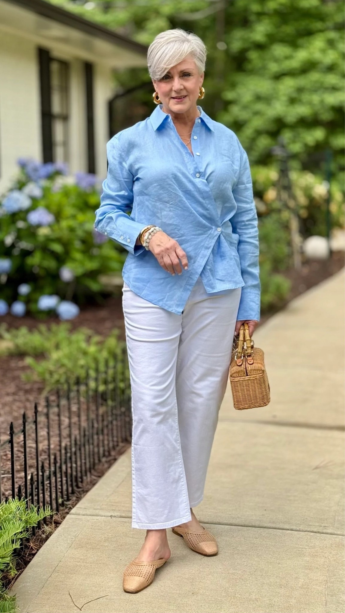 Linen for Summer 💙

#LTKootd #LTKSeasonal #LTKOver40