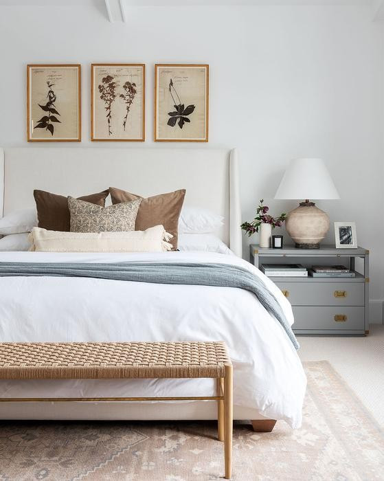 Eloise Woven Bench | McGee & Co.