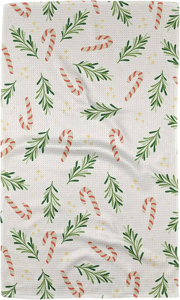 GEOMETRY Christmas Kitchen Towels - Quick Dry Microfiber Cloth Dish Towels for Kitchen Drying - P... | Amazon (US)