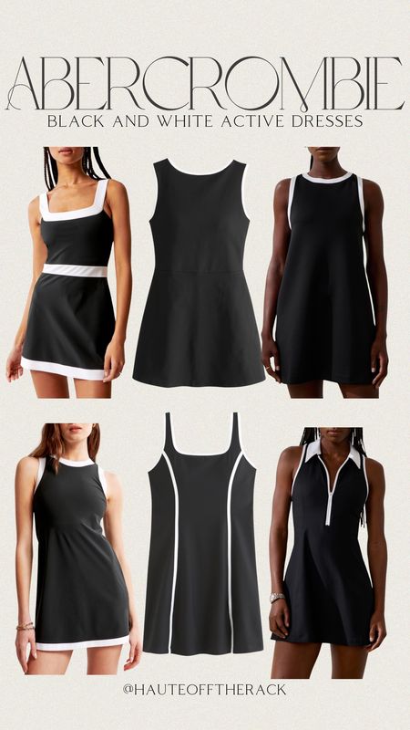 Loving these black and white tennis dresses at Abercrombie!

#abercrombie #tennisdress #activewear #activedress #blackandwhiteoutfit #workoutoutfit #casualoutfit

#LTKfindsunder100 #LTKActive #LTKfitness