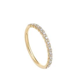 Interstellar Half Diamond Eternity Ring in Yellow Gold | Astley Clarke Ltd (Global)