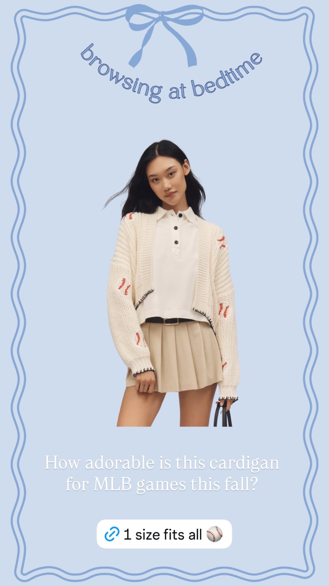 How adorable is this cardigan for MLB games this fall?

#LTKFindsUnder100 #LTKSeasonal #LTKStyleTip