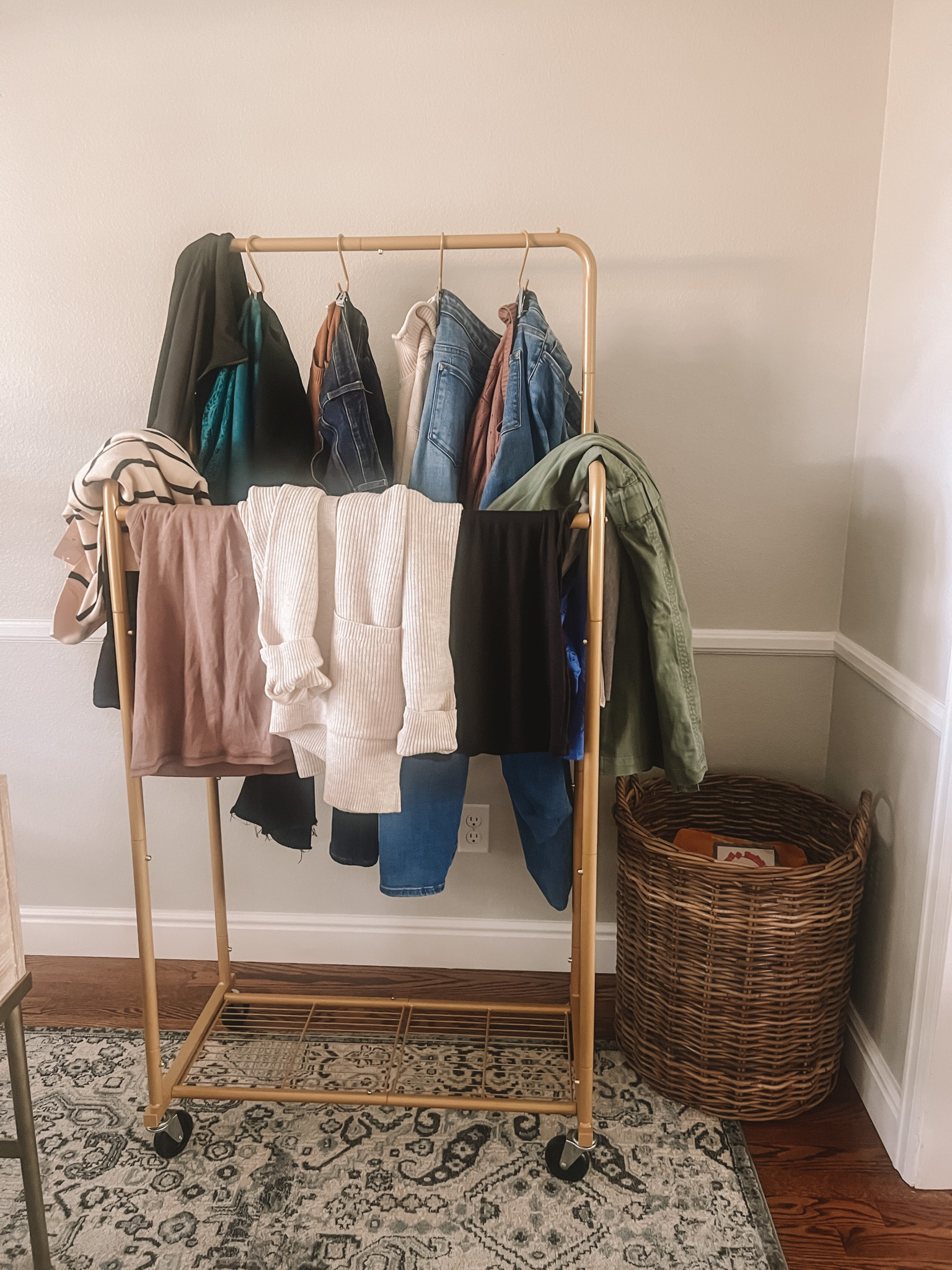 Drying rack and great for visualizing all your clothes for a trip! 

#LTKSeasonal #LTKunder50 #LTKtravel