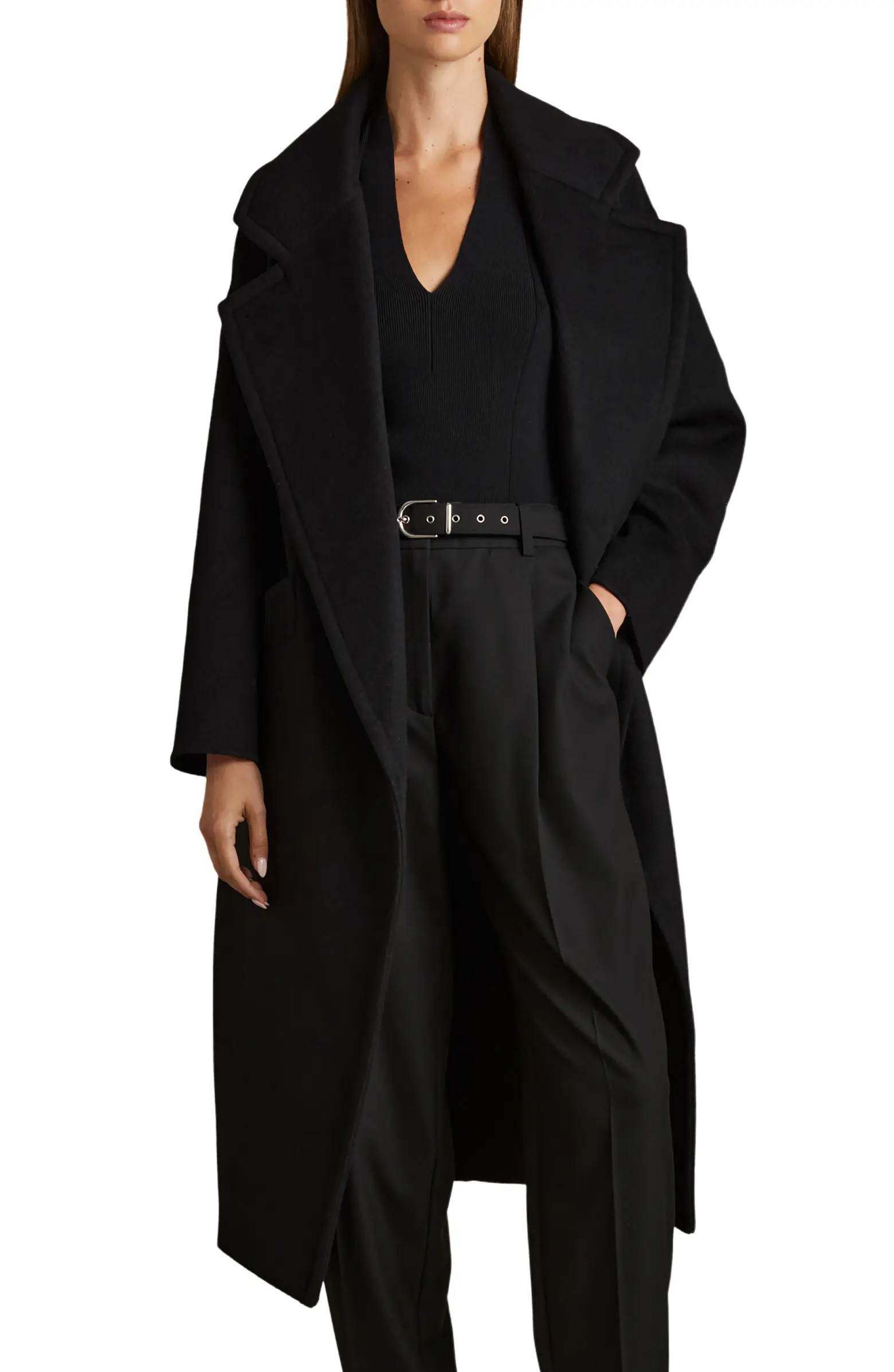 Bridget Belted Wool Blend Coat | Nordstrom