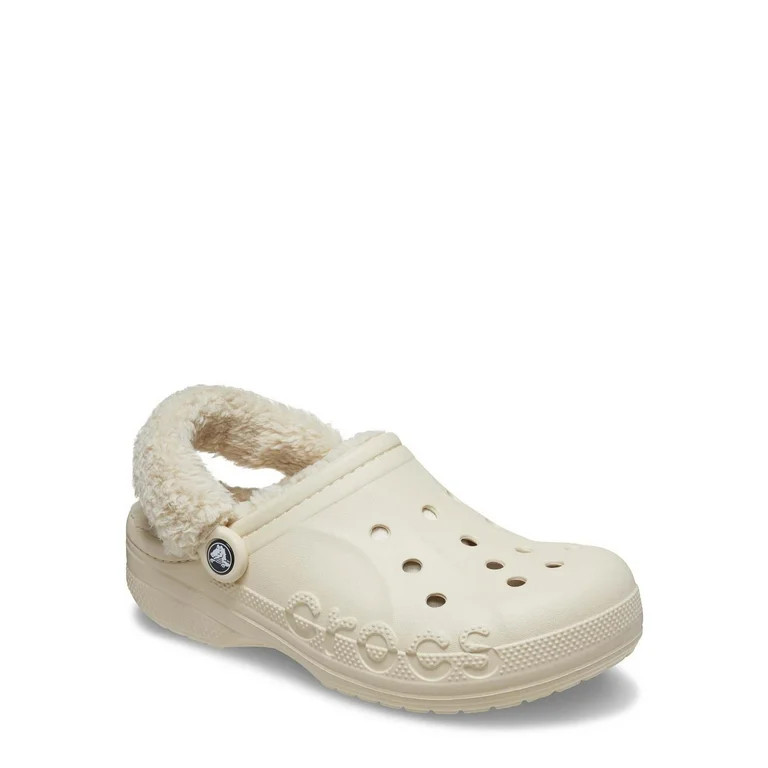 Crocs Unisex Baya Lined Fuzz Strap Clogs | Walmart (US)