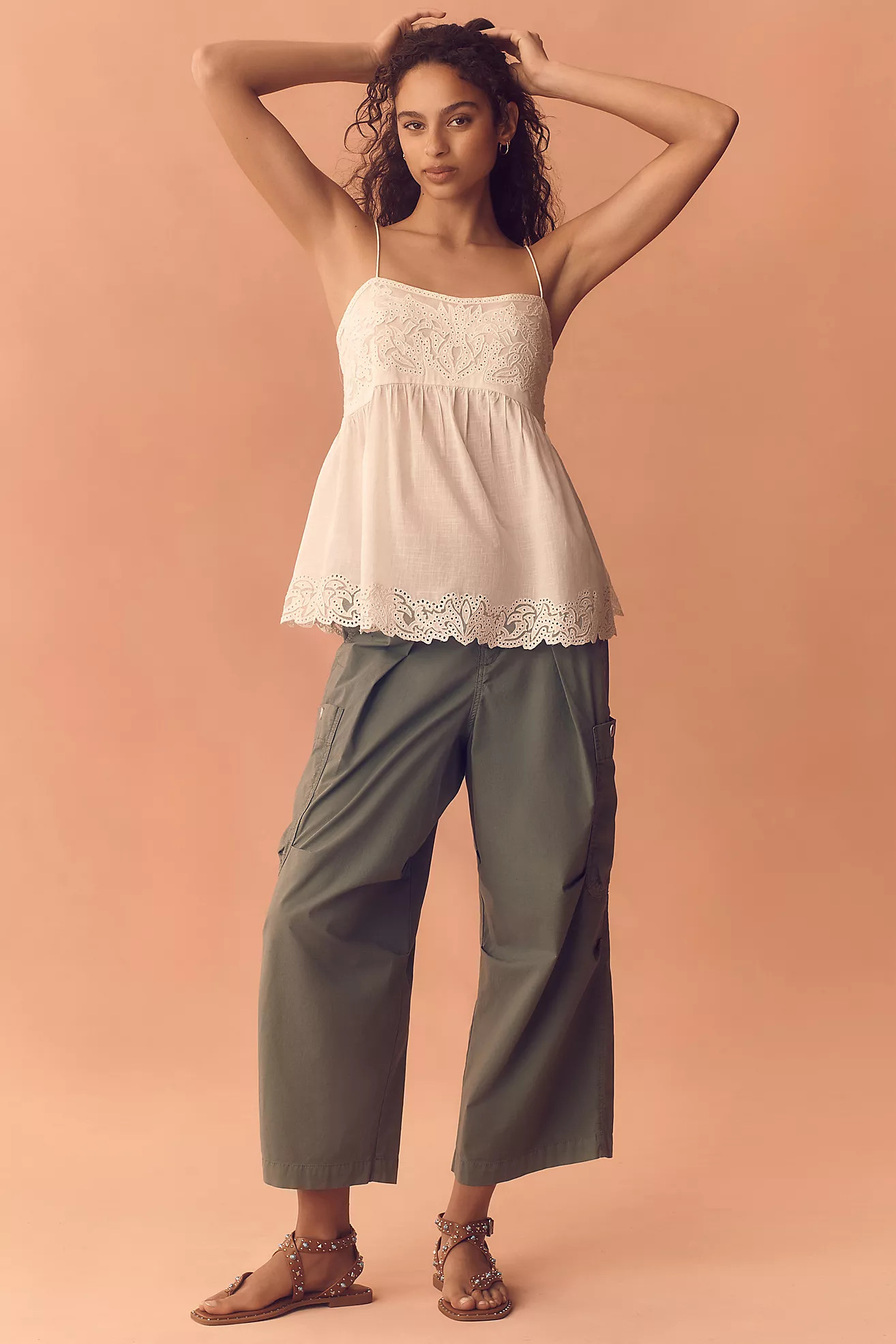 Pilcro Slouchy Fit Surplus Pants | Anthropologie (US)